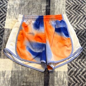 Athletic Works Kids Orange and Blue Shorts